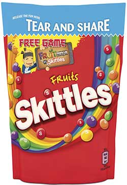 Фрут ниндзя Мегалайсенз Fruit ninja skitles
