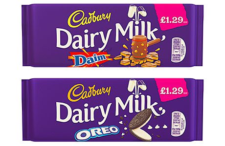 Mondelez International has been combining brands such as Oreo and Daim with Cadbury Dairy Milk. Now they’re available in PMPs.