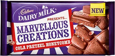 Cadbury Dairy Milk Marvellous Creations was said to be well on the way to reaching the performance that a Nielsen report says signifies new product launch success