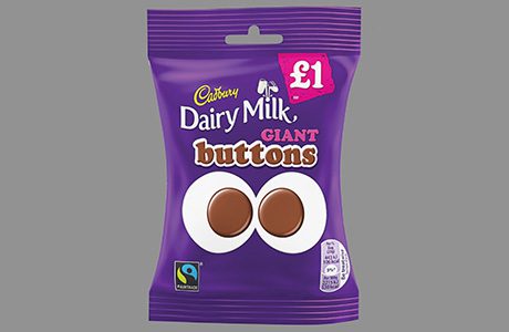 Cadbury Dairy Milk Giant Buttons bag