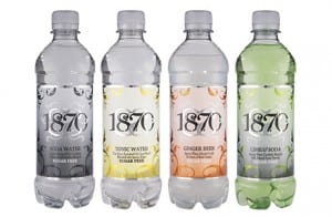 CBL Drinks’ 1870s range of mixers, now available in 500ml-sized PET bottles
