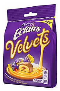 Cadbury Eclairs Velvets