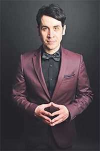 Comedian Pete Firman, set to get the laughs going on our big Awards night.