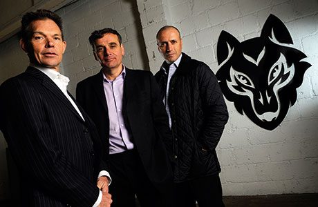 Traditional Scottish Ales is now the Black Wolf Brewery. Pictured above, left to right, are directors: Graham Coull, Andrew Richardson, and Carlo Valente. The Mercer brothers – John, Graham and Jimmy – launched the Lerwick brewery on Shetland in 2011. 