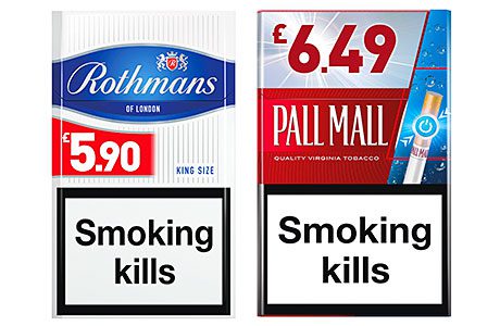 BAT’s range of factory-made cigarettes and roll-your-own tobacco brands includes PMPs in several price segments.