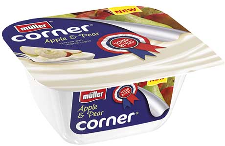 Muller Corner, said to be number one brand, ahead of its competitors by £12m and to have achieved value sales of more than £230m in the 12 months to early December 2013. 