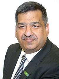 Abdul  Majid, new president of the Scottish Grocers’ Federation.