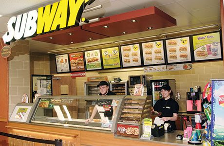 Subway, Spar