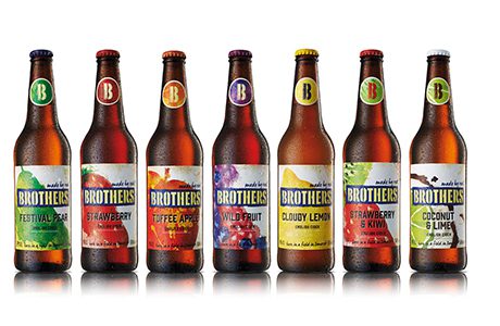 Brothers is celebrating 20 years in the business with new-look labels that reflect its festival beginnings.