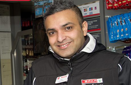 Shakeel Arshad owns two Spar stores