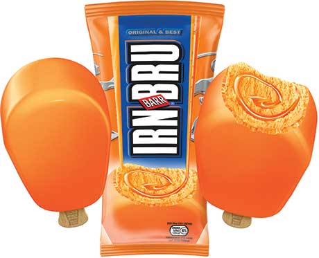 Irn-bru ice creams