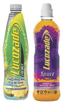Lucozade says the exotic flavours in its energy range continue to grow in popularity and its sports range is outperforming the category.