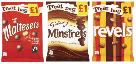 Sharing packs are key to big-night-in confectionery sales and play an increasingly key role in the confectionery market, says Mars Chocolate UK. The firm says its brands do particularly well in bite-sized lines where it claims four of the top five sales positions.