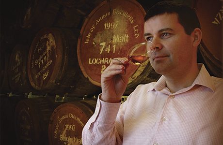 Euan Mitchell, managing director of Isle of Arran Distillery