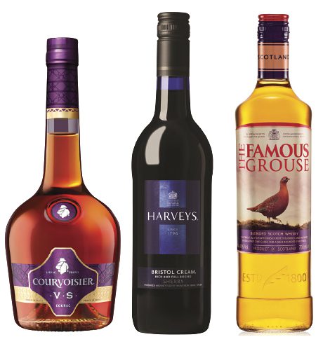 Consumers go for brands they know at Christmas so it’s important to stock category leaders like its own Courvoisier, Harveys and The Famous Grouse, says Maxxium UK.