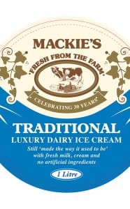 Mackies 30 Anniversary Tub colours