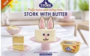 Stork with Butter Easter