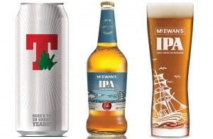 Tennent’s is the T in T in the Park, Scotland’s biggest music festival and the 2016 line up has just been announced. Fast-growing McEwan’s IPA was launched in part to capitalise on growing interest in ales among young adults.