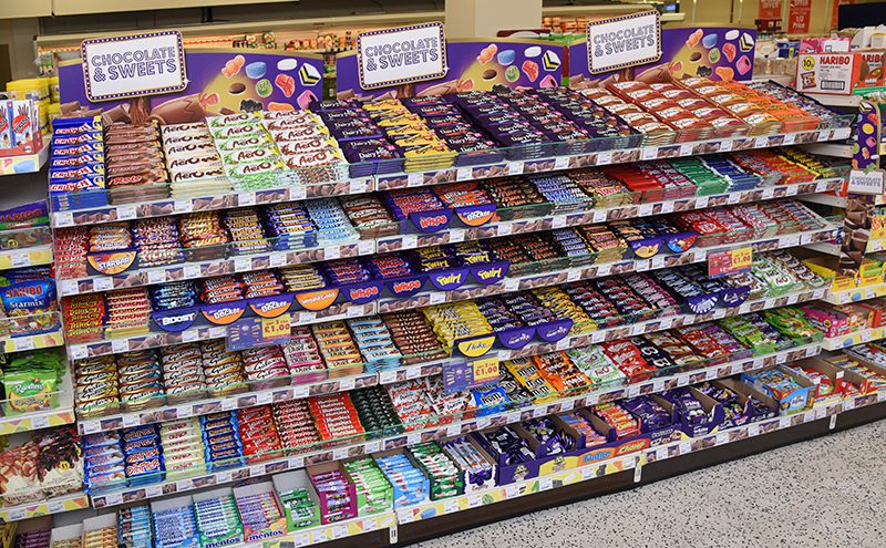 The Clydebank Co-op store in Dalmuir features a five-metre wide main confectionery fixture, positioned to be easily seen by shoppers entering the store and laid out and managed by Mondelez International working with store manager Lorraine McKellar, according to the merchandising principles developed by Mondelez International after extensive consumer insight research.