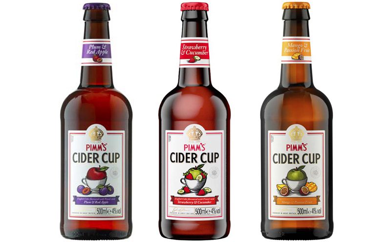 Following a successful launch last summer, the Pimm’s Cider Cup range has been extended for summer 2016 with the addition of three new flavours.