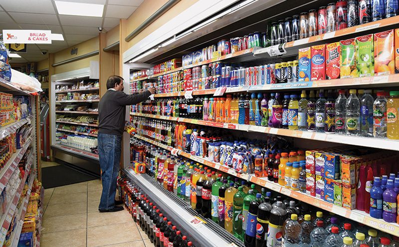 Abdul says soft drinks sell so well that shelves have to be constantly restocked, and the store boasts large ranges of hardware and pet food.
