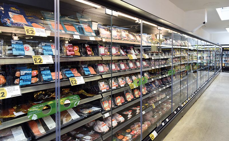 Franco Margiotta has invested in a refit across all his stores to introduce a new look – with black shelving and a new emphasis on fresh and chilled food