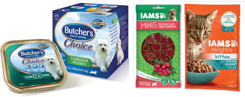 Butcher’s says dog owners are choosing wet food over dry and are buying more expensive options, which will be important to retailers as the actual amount of dog food sold shows signs of diminishing as dog ownership figures stabilise and more owners choose small dogs. Iams has launched new treats and life-stage related products.