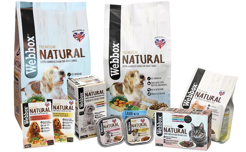 webbox premium natural dog food