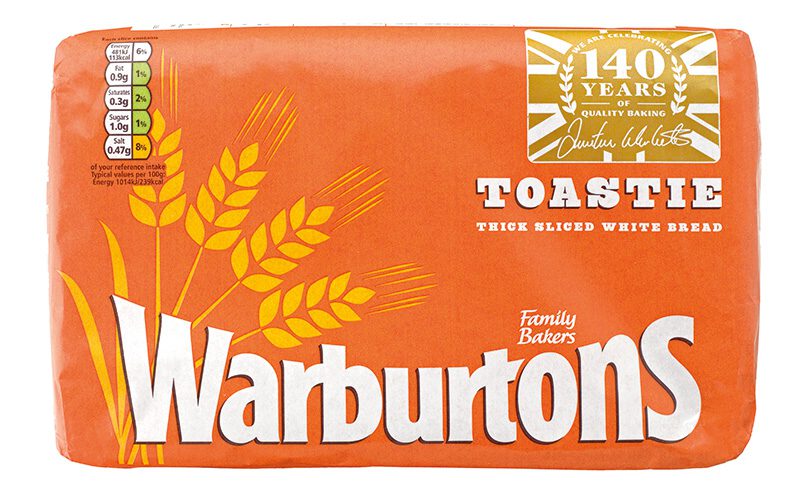 Warburtons says it sold 115m units of its Toastie loaf in the last 12 months and that the sandwich thins category is growing. 