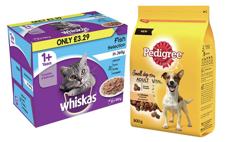 Mars has introduced new packs and products across its pet care brands.