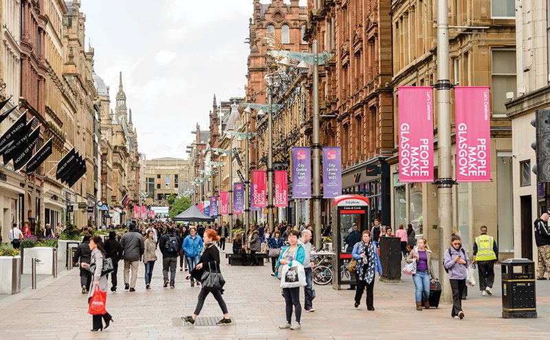 Retail rents are up in Glasgow as consumers flock to its shopping centres but that could release sites for c-stores in nearby towns.