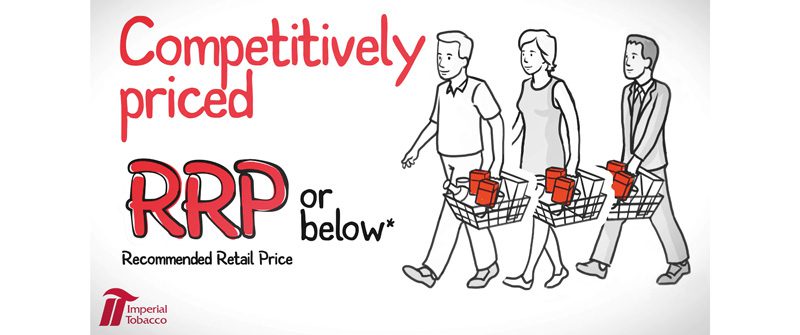 One of Imperial Tobacco’s latest Partnering for Success activities its new video arguing the case that retailers should price at RRP or below when PMPs run out.