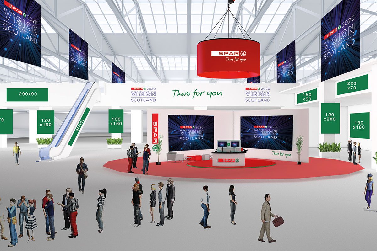 The Spar Scotland trade show took place online due to the Covid-19 crisis.